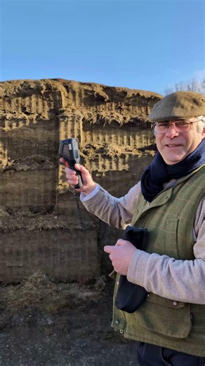 Silostop Agri on Instagram: "Our Sales and Technical Support Manager, Jérôme, explained how to use a thermal camera to properly analyse a silage bunker. We tested it on our distributor’s bunker, which has been sealed since 2023, impressive to see how well the forage has held up after so much time. #Silage #Forage #ForageQuality #SilageManagement #ForagePreservation #SilageBunker"