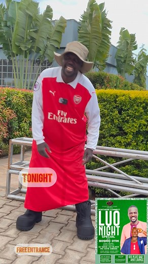 Lucky Bosmic Otim Is Saying something special here for today in Gulu City … D Plus Bar Gulu | Freshy Boy Promot'ons