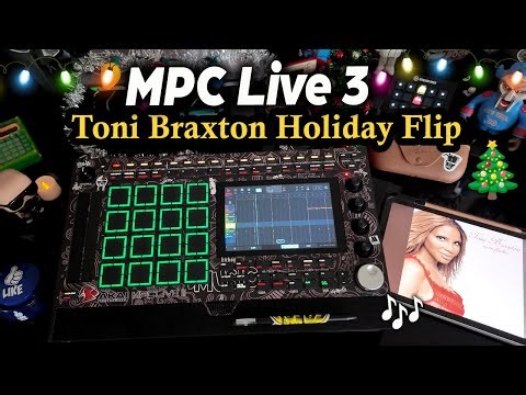 Toni Braxton Holiday Sample Flip🎄MPC Live 3