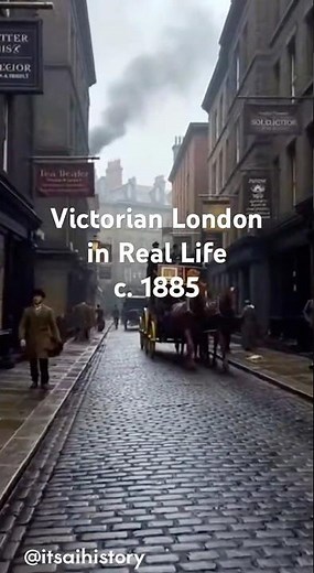 🚋 c. 1885 | London Street Life | Victorian England