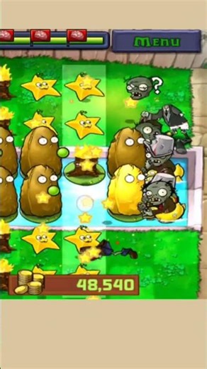 plants vs Zombie #pvz #mobilegame #pvzmobile #plantsvszombies #pvzgameplay #gaming