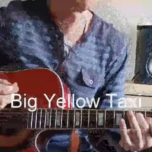 How to Play Big Yellow Taxi (Guitar Tutorial)