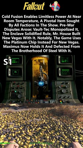 Cold Fusion Core: The REAL Platinum Chip Powering Fallout TV Factions! #Fallout #FalloutTVShow