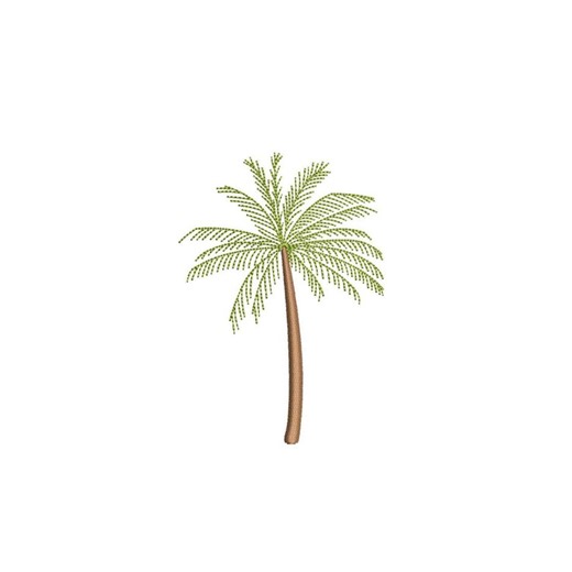Palm Tree Machine Embroidery Design, Instant Download - Etsy