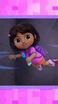 Dora and Boots use flying powers! 💨 #dora
