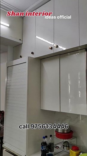 Modular kitchen ovan shutter - official video by shan interior ideas #kitchen #interiordesign #home