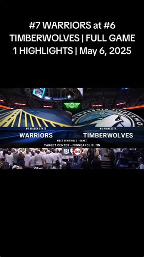 Warriors vs Timberwolves Game 1 Highlights