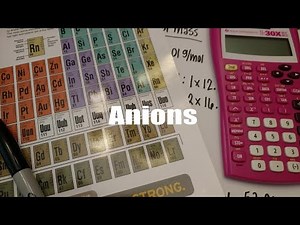 Anions