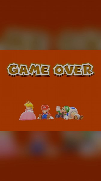All Characters’ Death Animations in Super Mario 3D World 😭