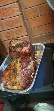 BBQ Lamb Roast leg & Beef rib eye angus