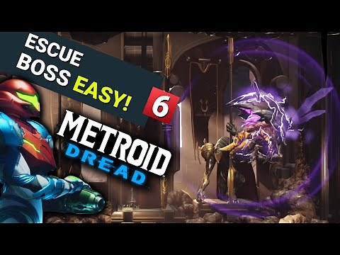 Metroid Dread - Sixth Boss EASY! Escue Boss Fight Guide (NEW)