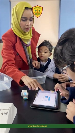 Building, coding, and glowing! Our Grade 1 students had a fantastic time in the robotics lab | BISC