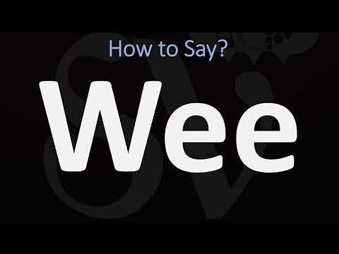 How to Pronounce Wee? (CORRECTLY)