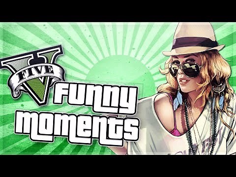 GTA 5 Funny Moments: Bike Stunt Fails, Prison Shop Takeover! (GTA V Online)