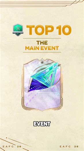 Top 10 The Main Event evolutions! #fc26 #eafc #eafc26 | eafc