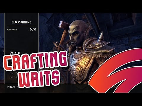 Quick Guide - Crafting Writs in ESO