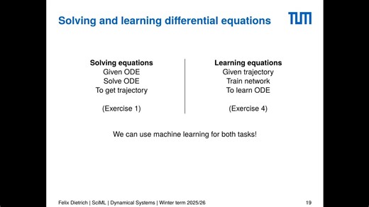 Scientific Computing and Machine Learning Lecture 01