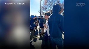 Jason Kelce Smashes College Football Fan's Phone After They Called Brother Travis a Homophobic Slur