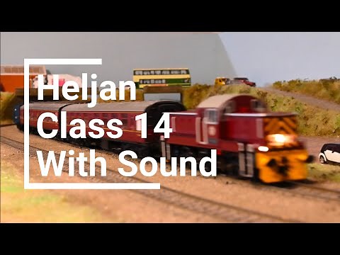 Heljan Class 14 With Legomanbiffo DCC Sound, Chassis Milled To Fit A Bigger Speaker
