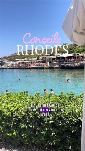 Tu veux partir sur l’île grecque de Rhodes cet été ? Voici mes meilleurs conseils pour préparer au mieux tes vacances 🐚🇬🇷 #rhodes #greekisland #greece #conseils #rhodesisland🇬🇷
