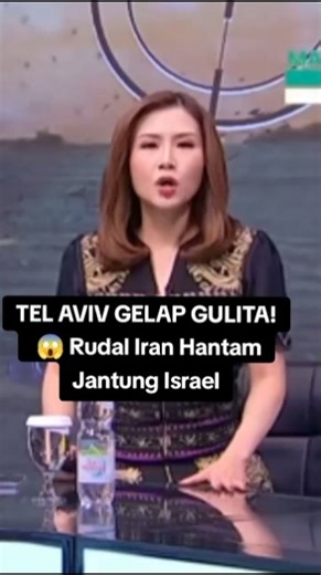 Tel Aviv gelap gulita kena rudal Iran