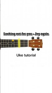 Looking out for you uke tutorial #music #shorts #tutorial