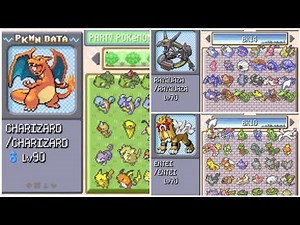 Pokemon Fire Red Version + Save File 100% Full Complete!