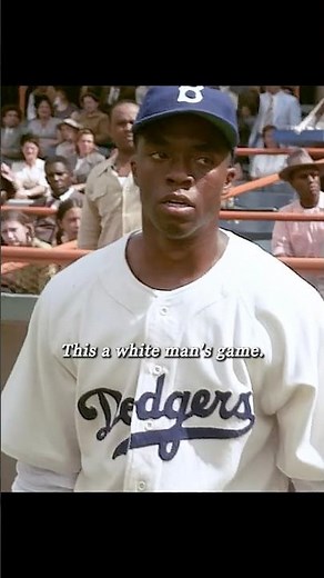 ⚾ 42 (2013): Jackie Robinson Breaks Barriers with a Home Run! 💥🔥