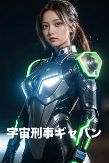 宇宙刑事ギャバンのAIコスプレリブート