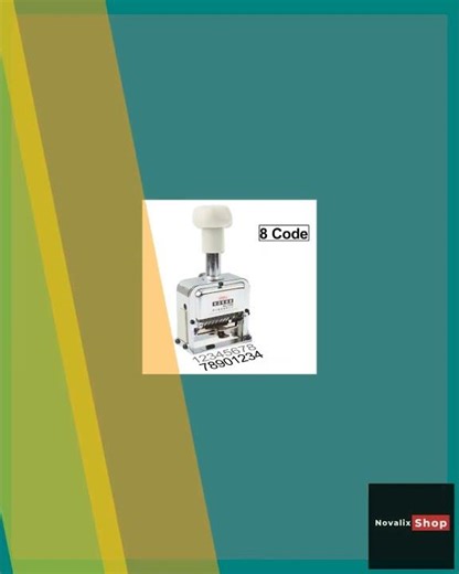Numeratore Automatico Metallico ad Alte Prestazioni - Codice 8