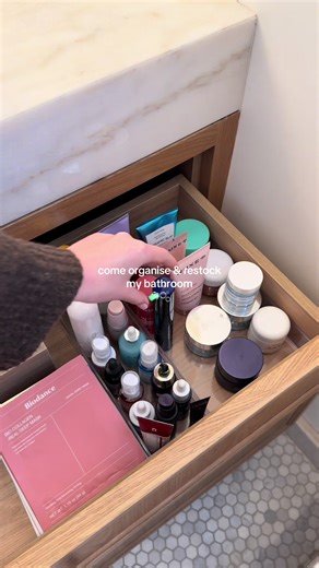 Bathroom Organization & Restock