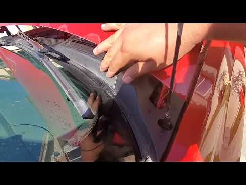 07 to 14 Silverado windshield wiper hose replacement and windshield cowl removal