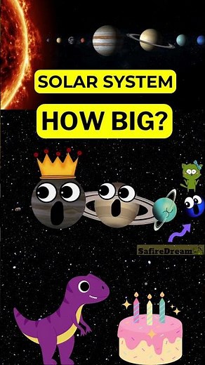 🚀 How Big? 🌟 Size comparison Planets of our Solar System