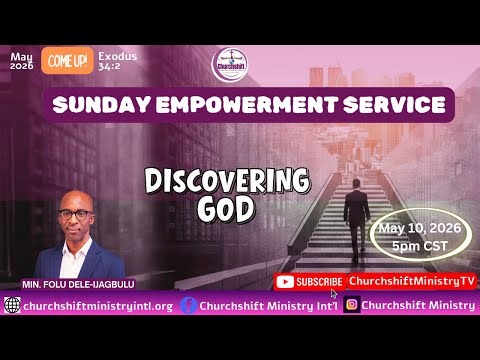 DISCOVERING GOD || 05-10-26 || MIN. FOLU DELE-IJAGBULU