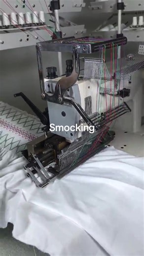 Smocking #clothingproduction #garmentmanufacturer #smocking
