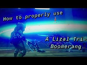 BotW- How to Properly Use a Lizal Tri-Boomerang (Boomerang Spin Tutorial)