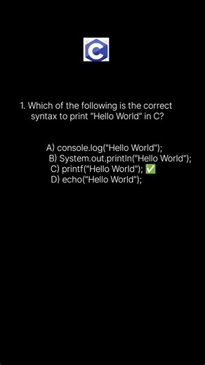 c programming language code question 😱