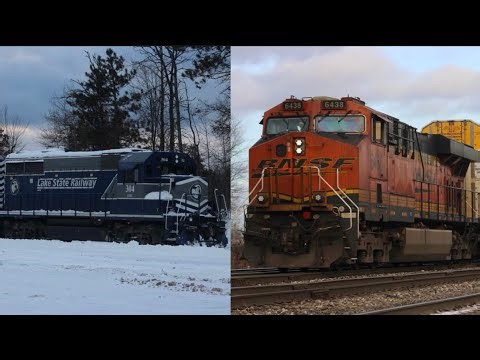 Assorted train videos all around NW Ohio and SE Michigan 12/23/25 - 1/15/26