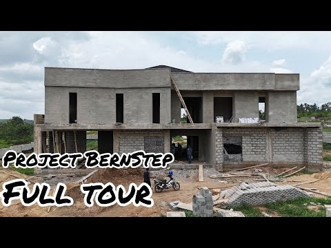 Building in Ghana- Full Tour Inside project BernStep
