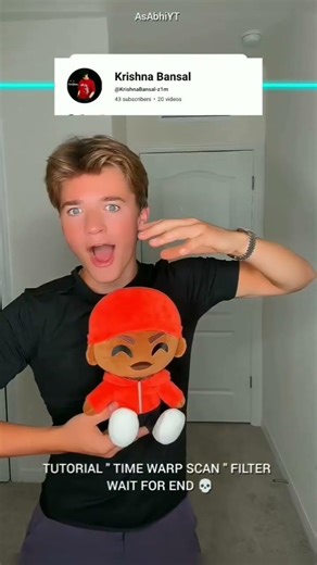 tutorial Time Warp Scan YouTube filter #filtar​​ #trollface​​ #tutorialfiltar​​ #shots​​