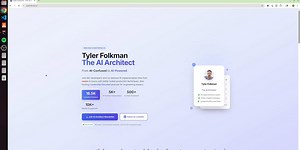 I Built a Personal Website in Under 30 Minutes (Without Writing Code) – Here's Exactly How