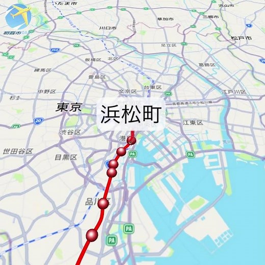 京浜東北線 路線図