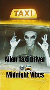 Alien Taxi Driver 👽🚖 Midnight Groove | Stayin’ Alive Vibes #TheVisualLiteracyLab