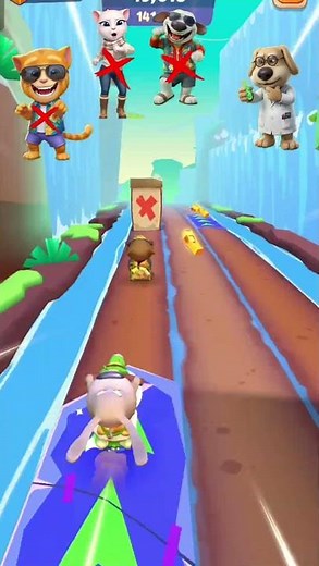 Talking Tom Time Rush – Time Travel Challenge with 5 Characters! ⏳