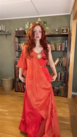 Quick Cassandra of Troy cosplay 🔥 #byhelgam #cassandra #epicthemusical #greekmythology