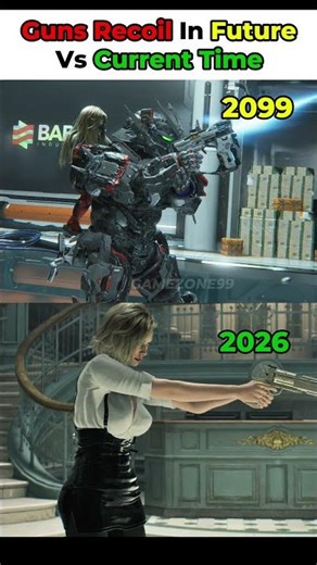 Gun recoil now and in future