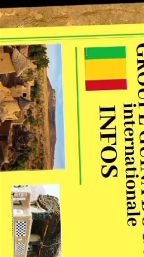 DoGoN Et FiÈrE pour la falaise de Bandiagara. | DOGON ET FIÈRE