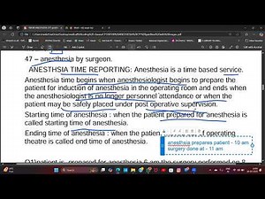 🩺 CPT Medical Coding: Anesthesia Explained | Complete Guide for Beginners