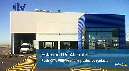 ▷ ITV Alicante - Cita Previa online en la estación ITV