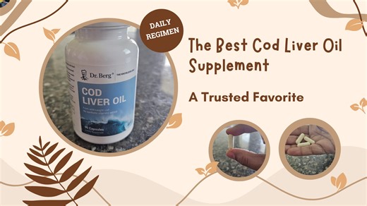 Watch Dr. Berg Cod Liver Oil - A Trusted Favorite on Amazon Live